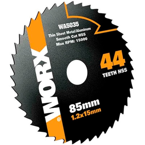 Пильный диск по металлу WORX WA5035 44T HSS фото 2